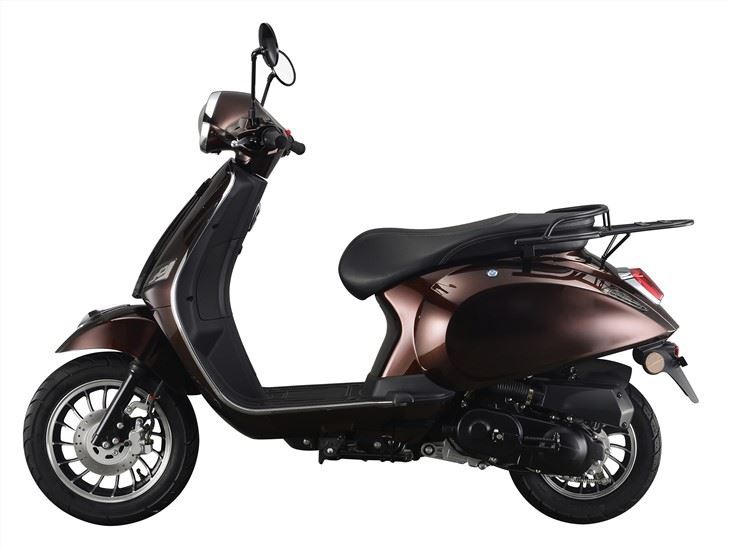 Electric Scooter With Petrol Engine EEC