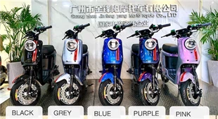 Elektrikli Motorlu Scooter Moped Lityum Pil